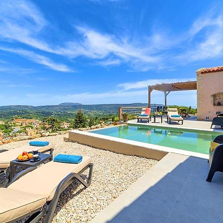 Villa Vardis Heated Pool Vryses Exterior foto